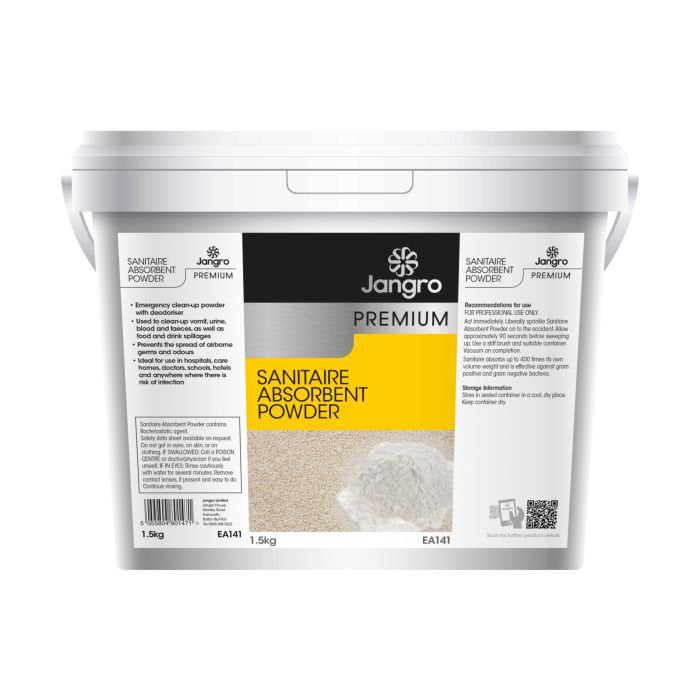 Jangro Premium Sanitaire Absorbent Powder - 1.5kg image 0