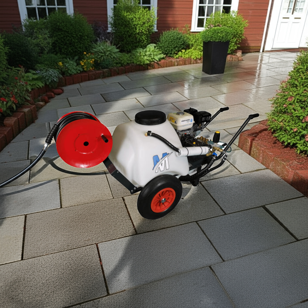 Petrol Mini Bowser – Honda GX200 14 LPM Trolly Frame + Reel