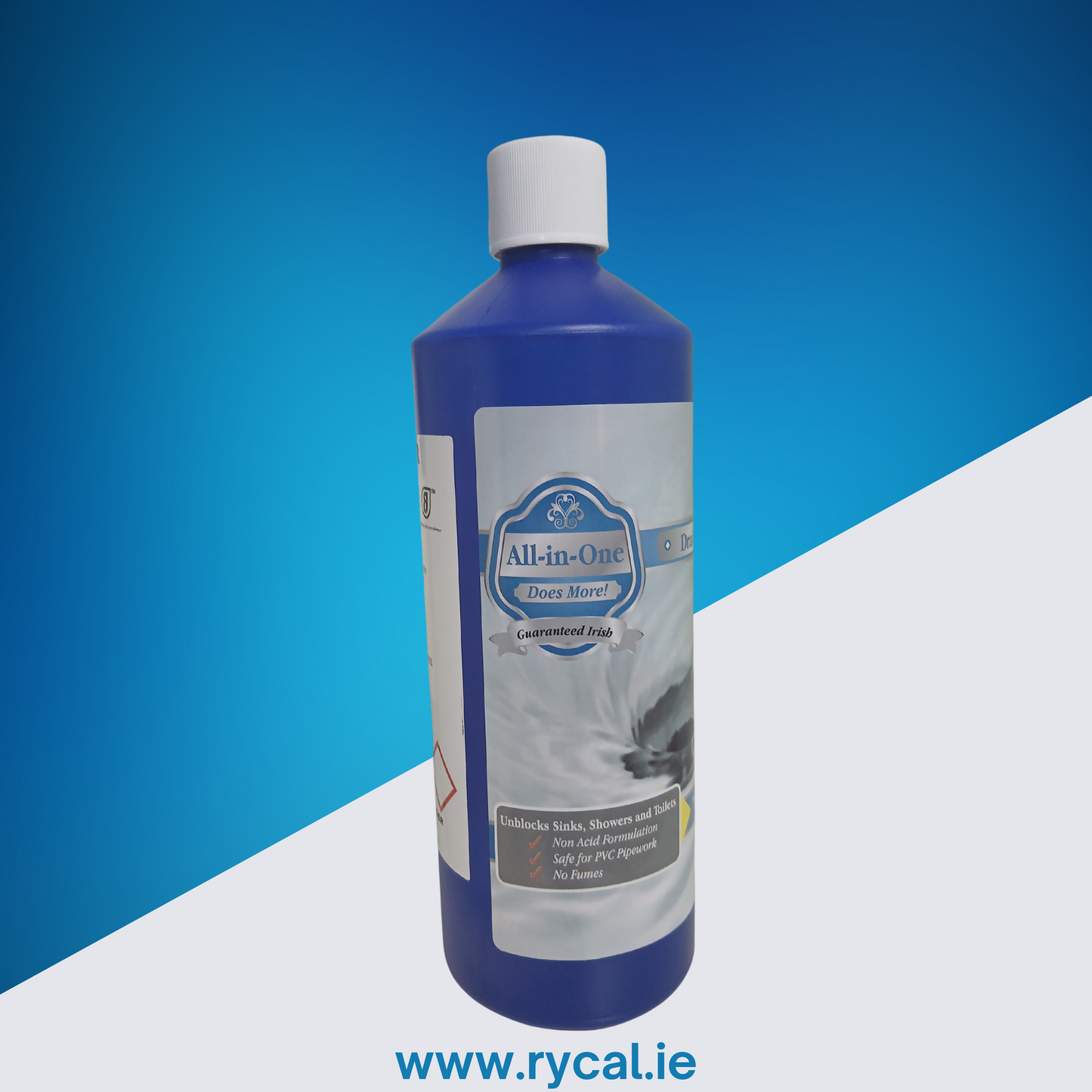 Bottle of All in One Drain Unblocker