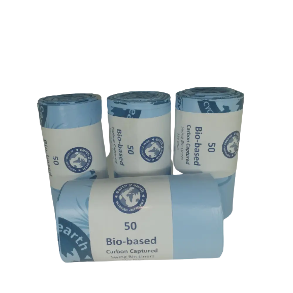 Bio Based Swing Bin Liners 620 mm x 750 mm (50 Bags Roll) image 0