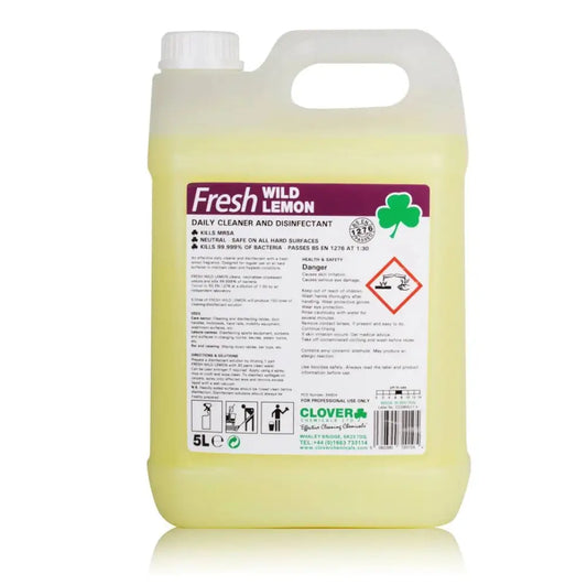 Fresh Wild Lemon Daily Cleaner & Disinfectant 5L image 0